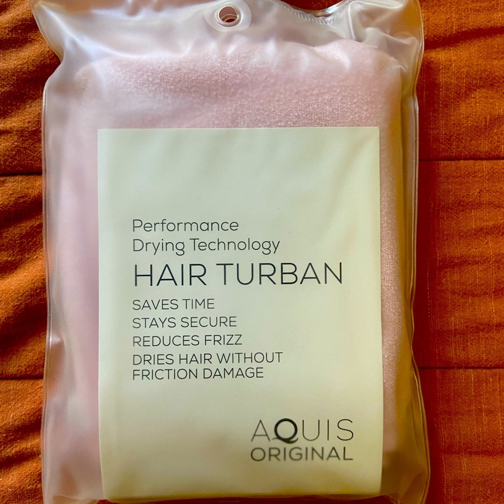 AQUIS Turban Hair Wrap, Water-Wicking Microfiber Towel, Dries Hair 50% Faster